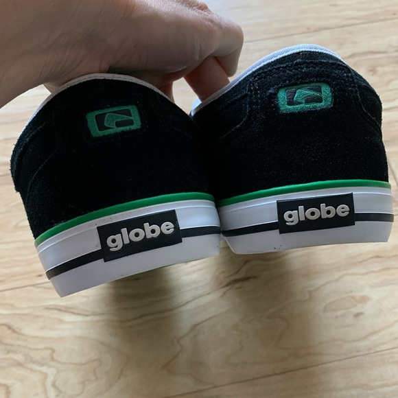 Globe Taj Burrow Black and Green Skate Sneakers - Picture 13 of 13